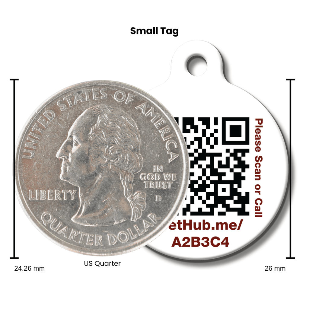 QR ID Pet Tag - Lost AF - Pawsology