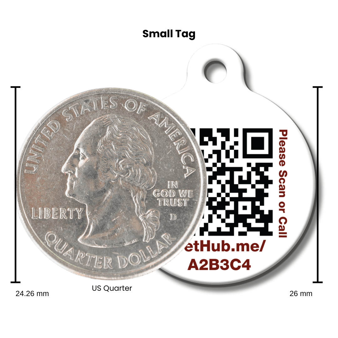 QR ID Pet Tag - Lost AF - Pawsology